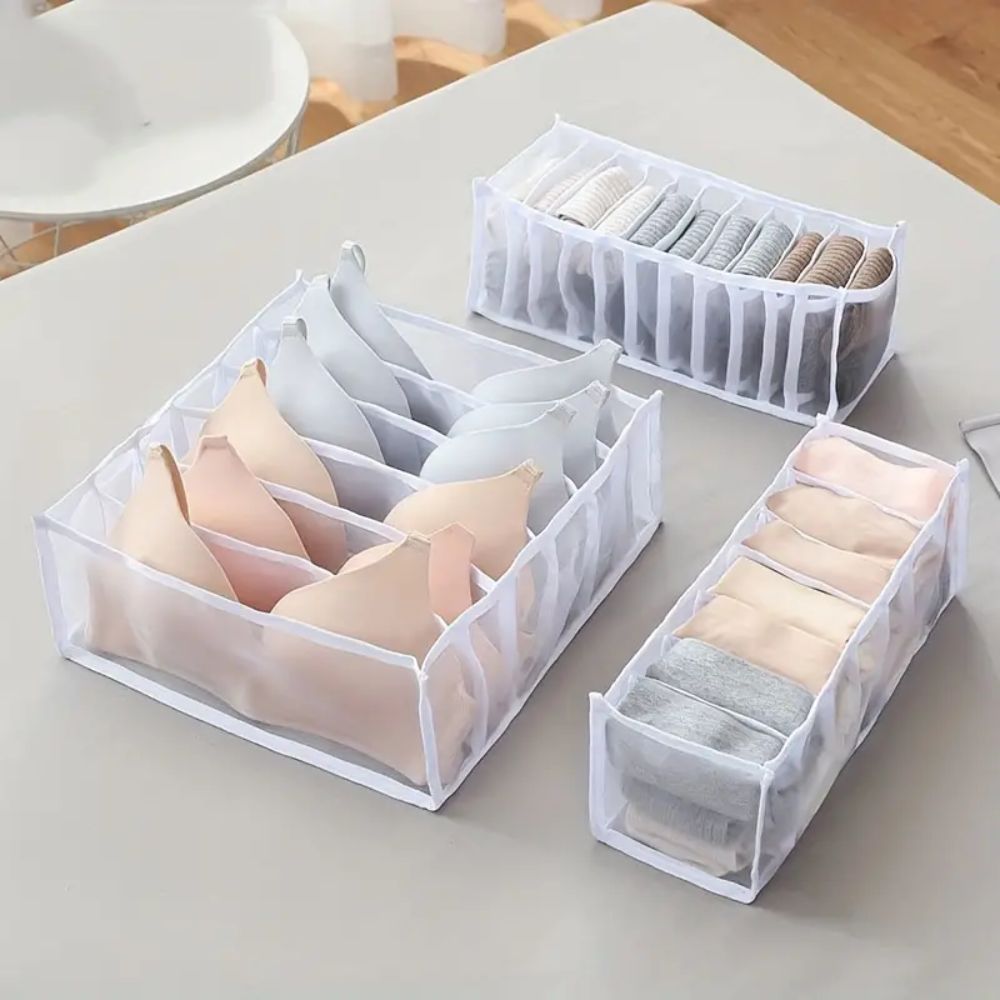 Drawer Clothes Organisers – Foldable Storage Boxes for Wardrobe & Closet