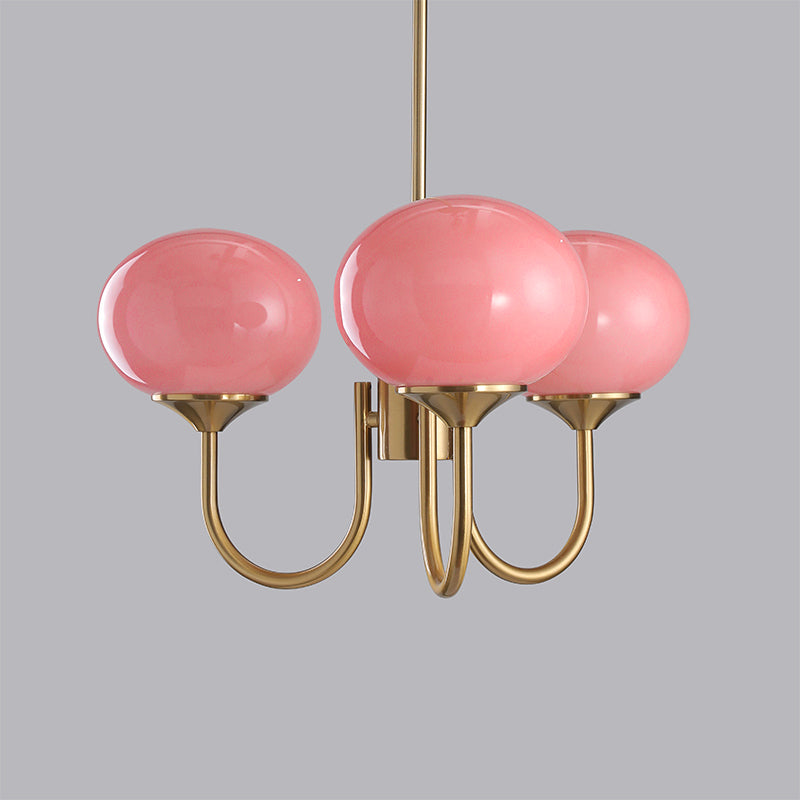 AuroraGlow - Marshmallow Chandelier