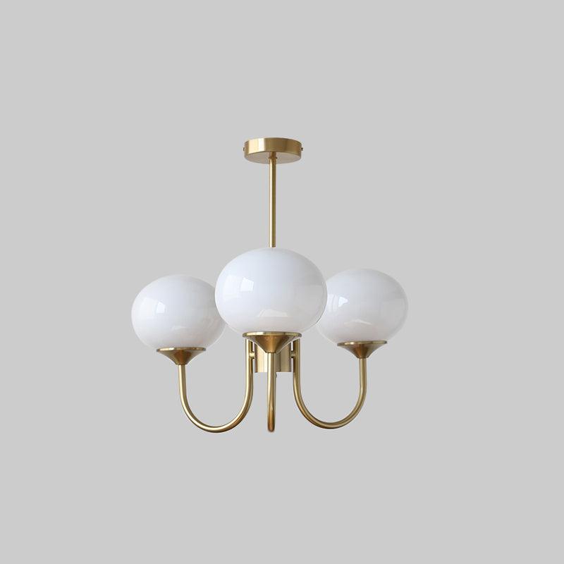 AuroraGlow - Marshmallow Chandelier
