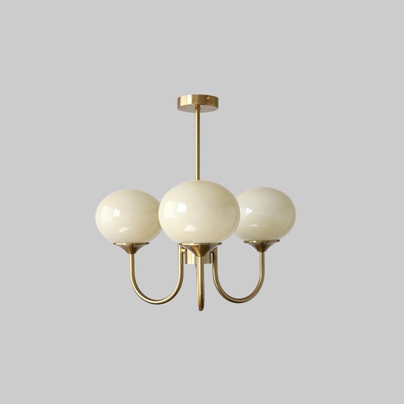 AuroraGlow - Marshmallow Chandelier