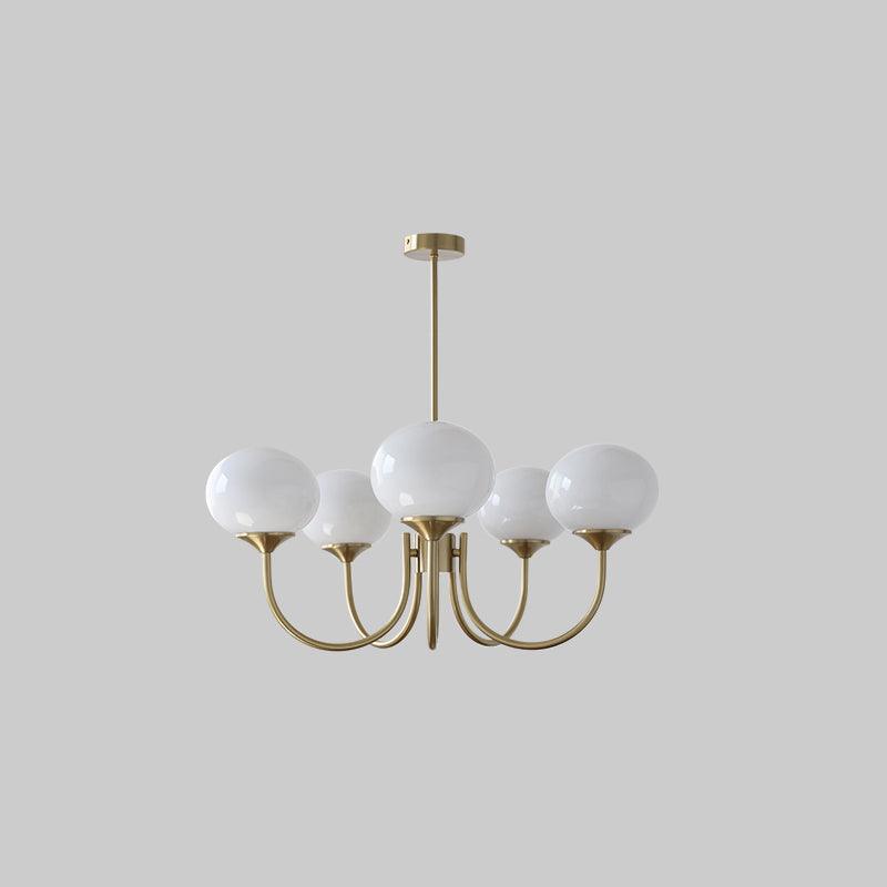 AuroraGlow - Marshmallow Chandelier