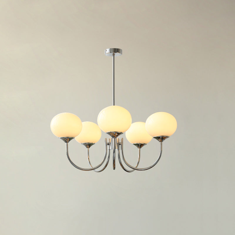 AuroraGlow - Marshmallow Chandelier