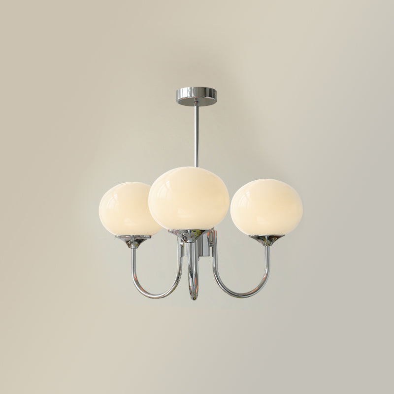 AuroraGlow - Marshmallow Chandelier