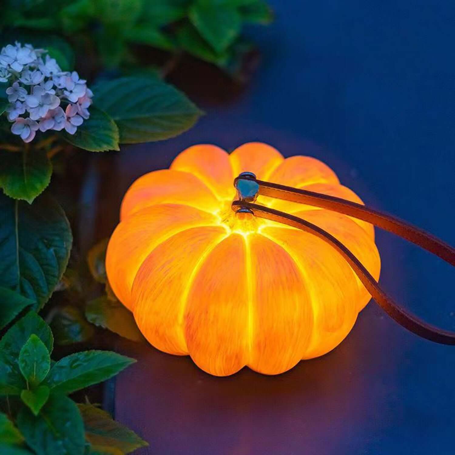 Masdio Pumpkin Lamp – LED Pumpkin Lantern Night Light for Home & Halloween