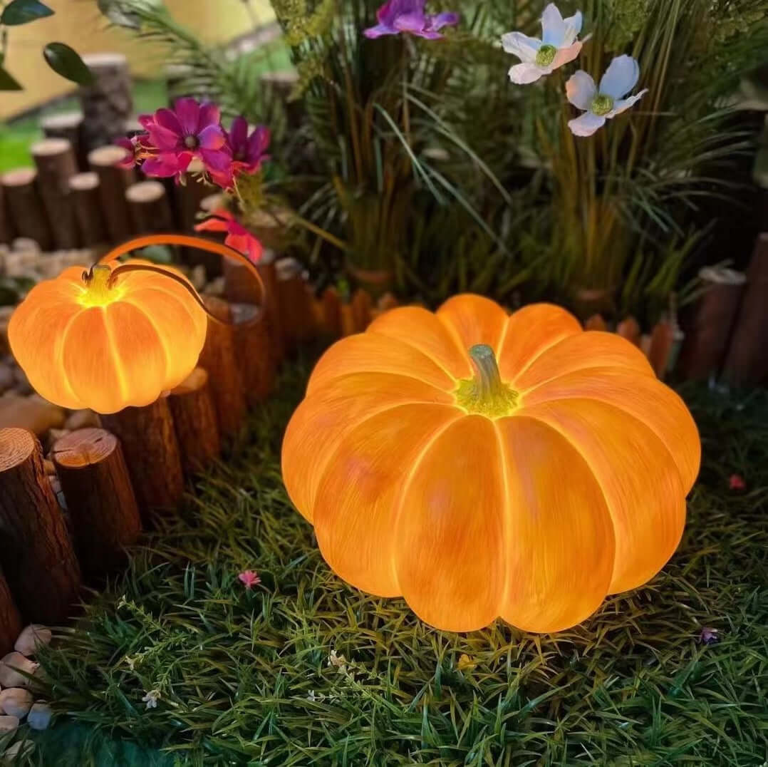 Masdio Pumpkin Lamp – LED Pumpkin Lantern Night Light for Home & Halloween