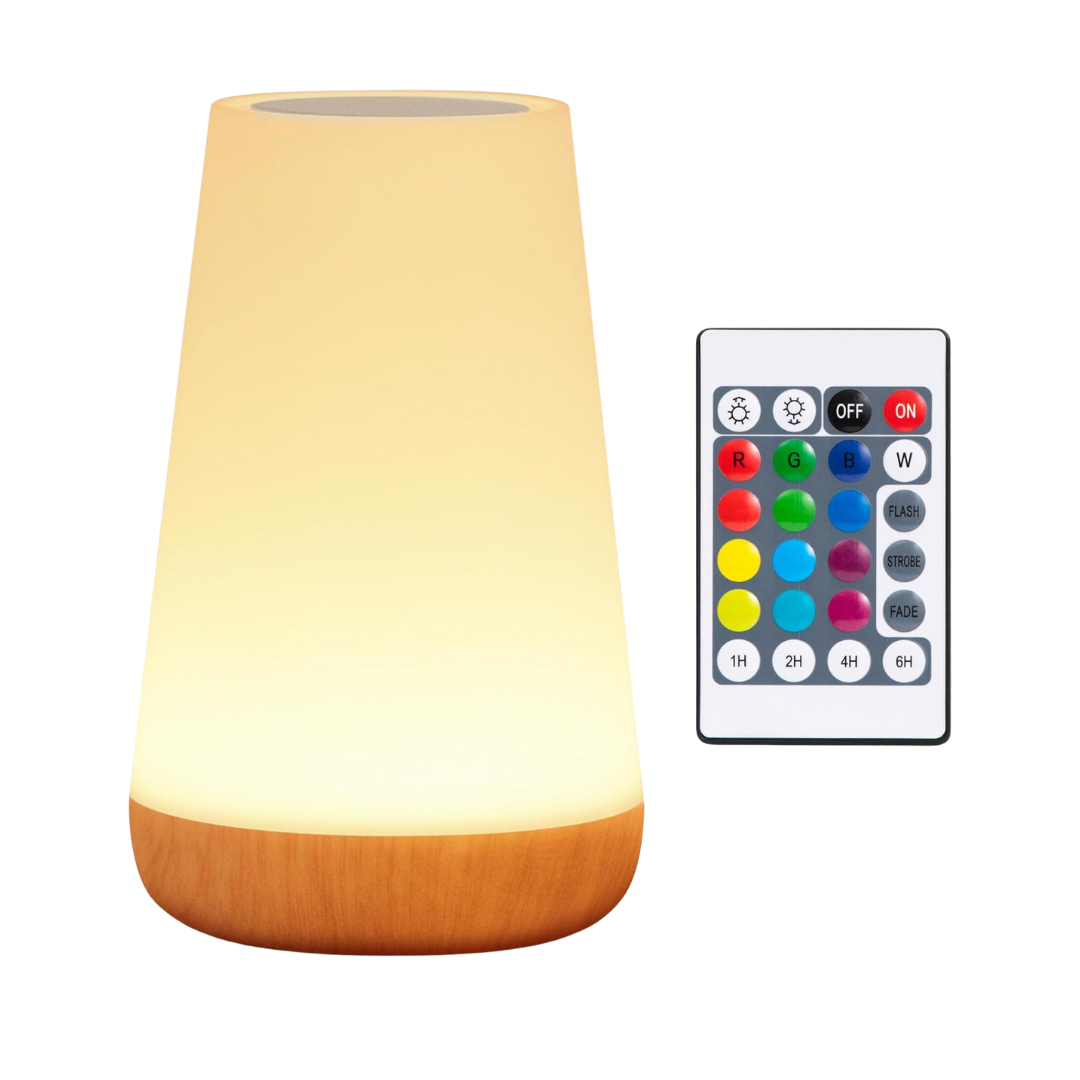 Bombees LED Night Lamp: RGB Color Changing Table Light