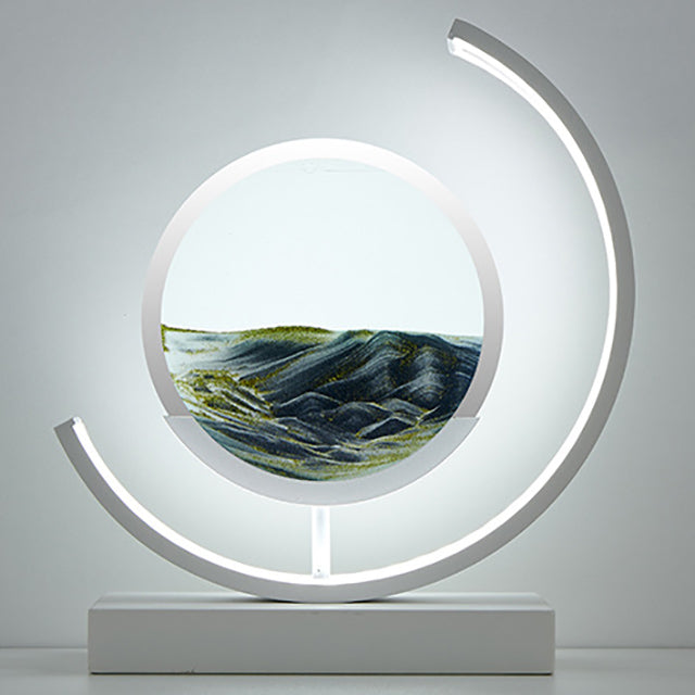 Moving Sand LED Table Lamp – Relaxing Ambient Light