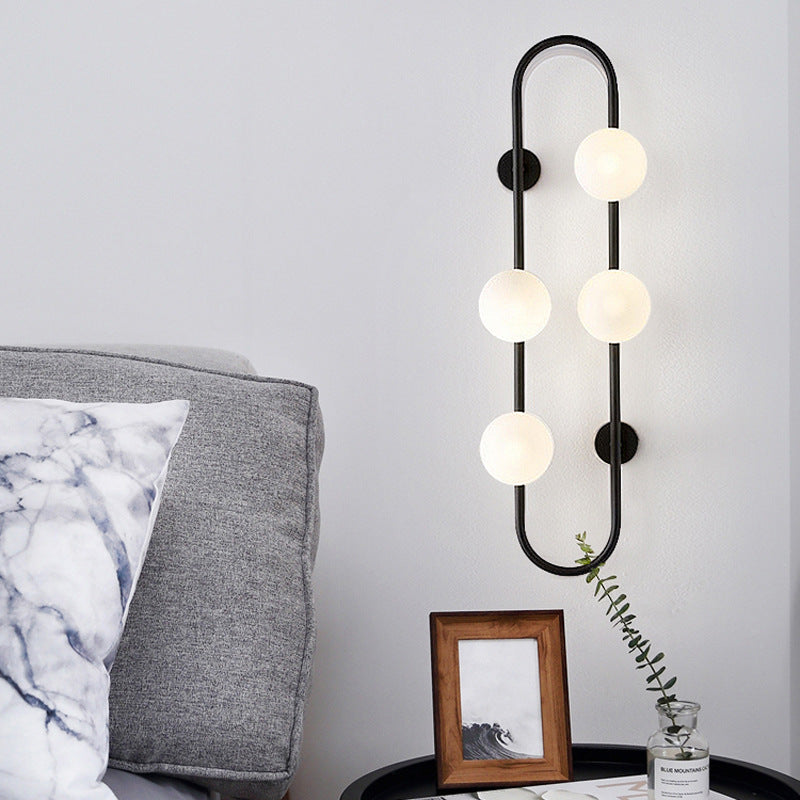 AuraVive – Wall Light in Crystal Glass and Metal for Elegant Ambience