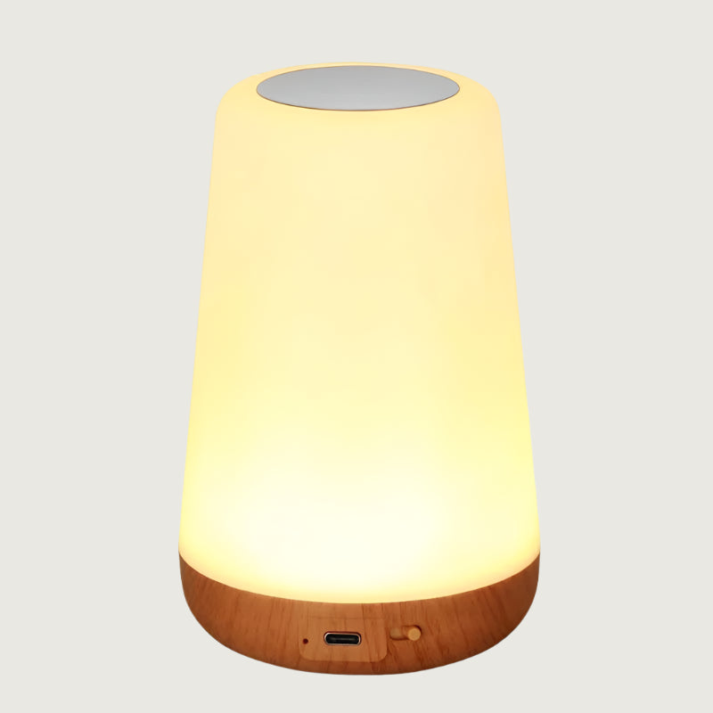GlowTap – Portable Touch LED Lamp with Colour Modes and USB-C Charging