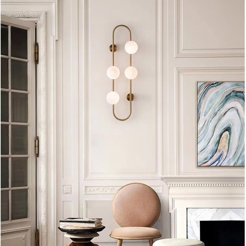AuraVive – Wall Light in Crystal Glass and Metal for Elegant Ambience