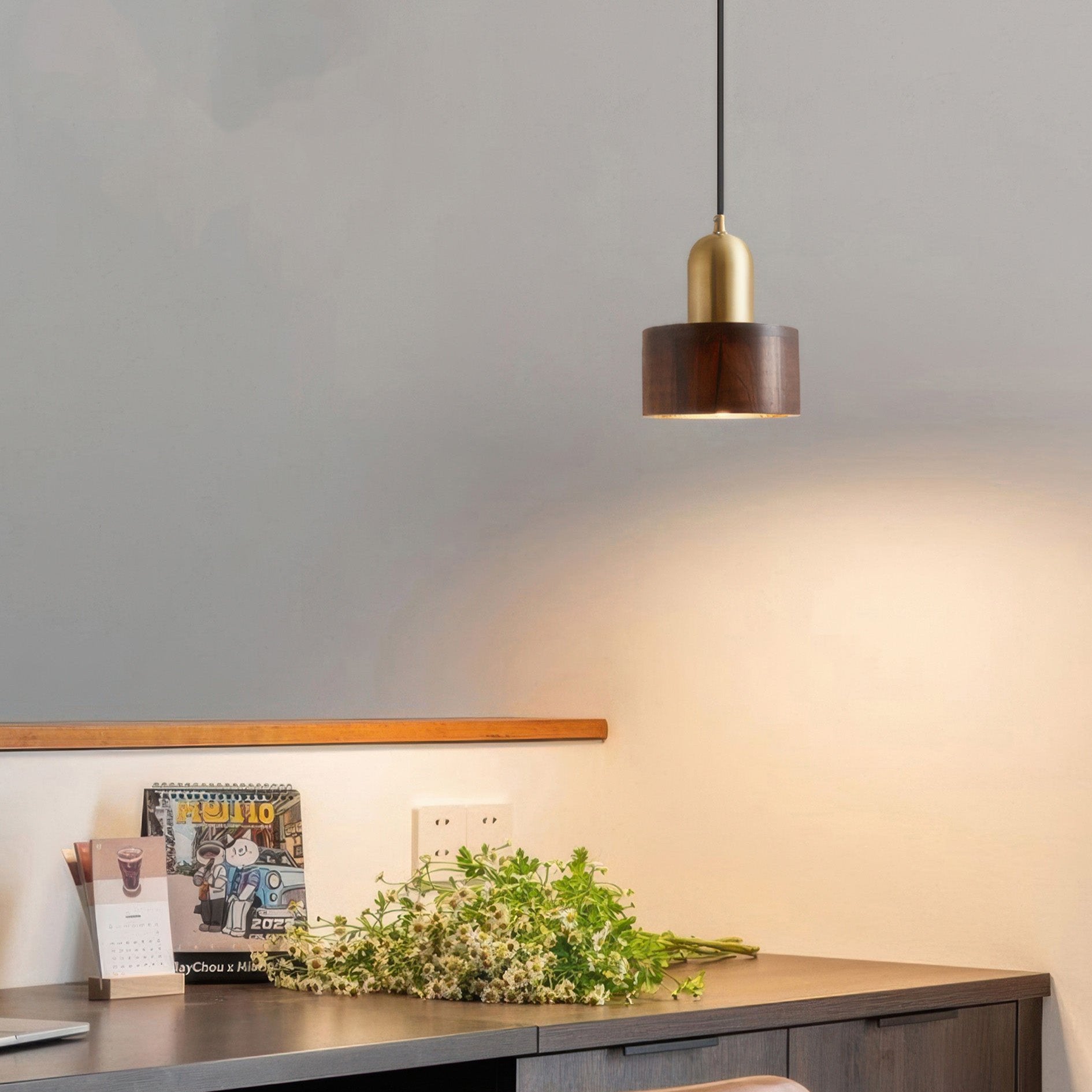 Zenora – Japanese-Style Pendant Light