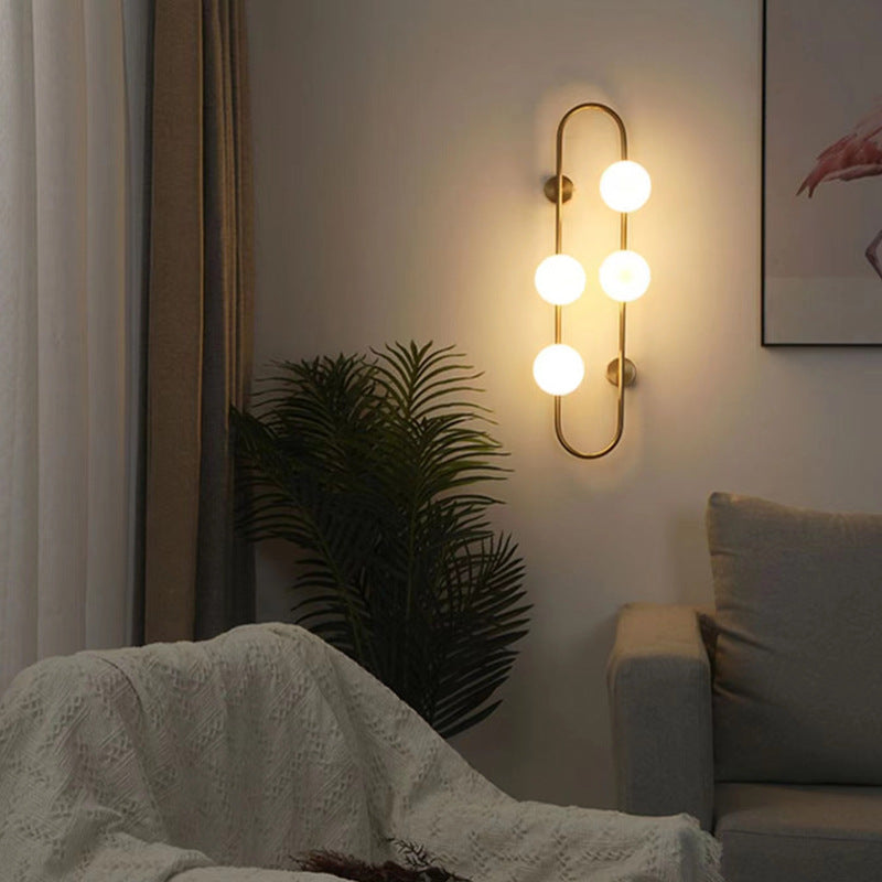 AuraVive – Wall Light in Crystal Glass and Metal for Elegant Ambience