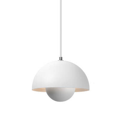 Nordic Macaron Dome Pendant Light - Modern Single Hanging Lamp for Kitchen Island