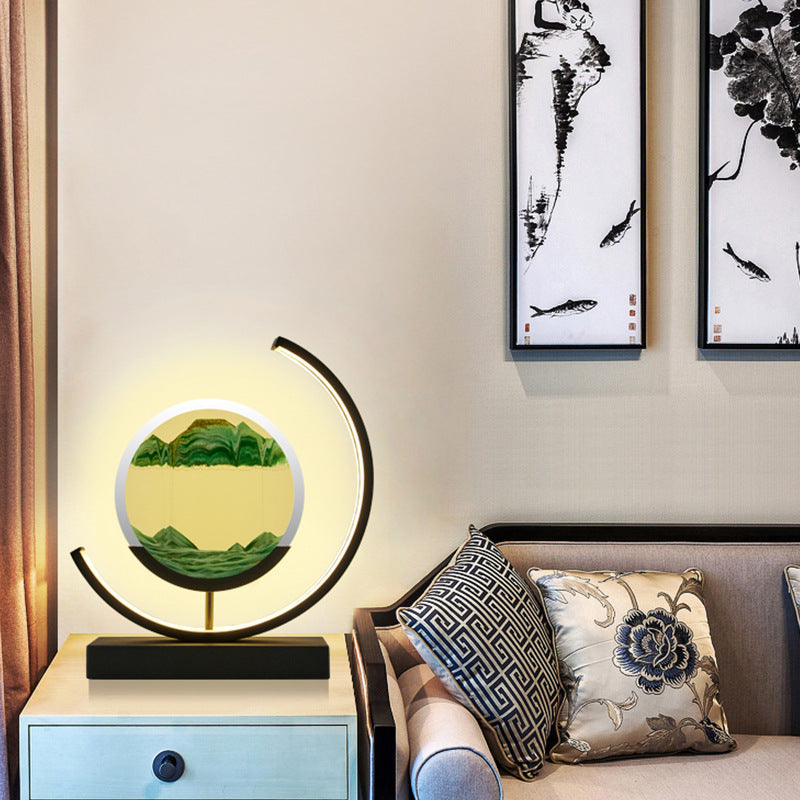 Moving Sand LED Table Lamp – Relaxing Ambient Light