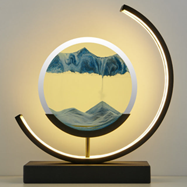 Moving Sand LED Table Lamp – Relaxing Ambient Light