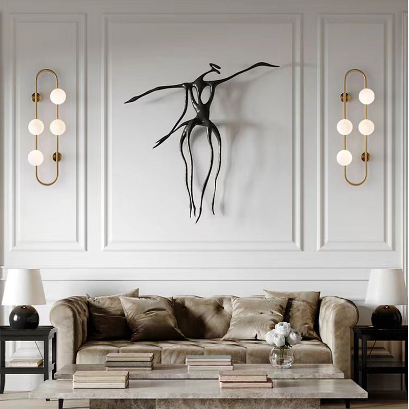 AuraVive – Wall Light in Crystal Glass and Metal for Elegant Ambience