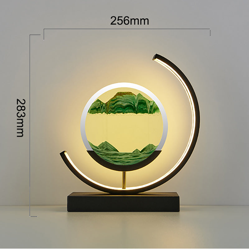 Moving Sand LED Table Lamp – Relaxing Ambient Light