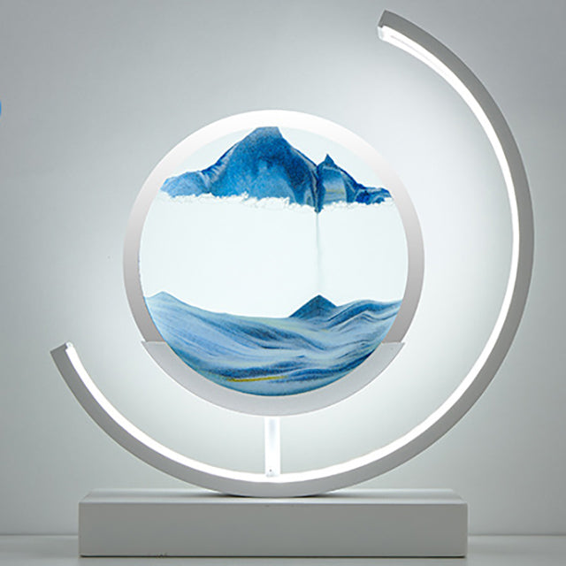 Moving Sand LED Table Lamp – Relaxing Ambient Light