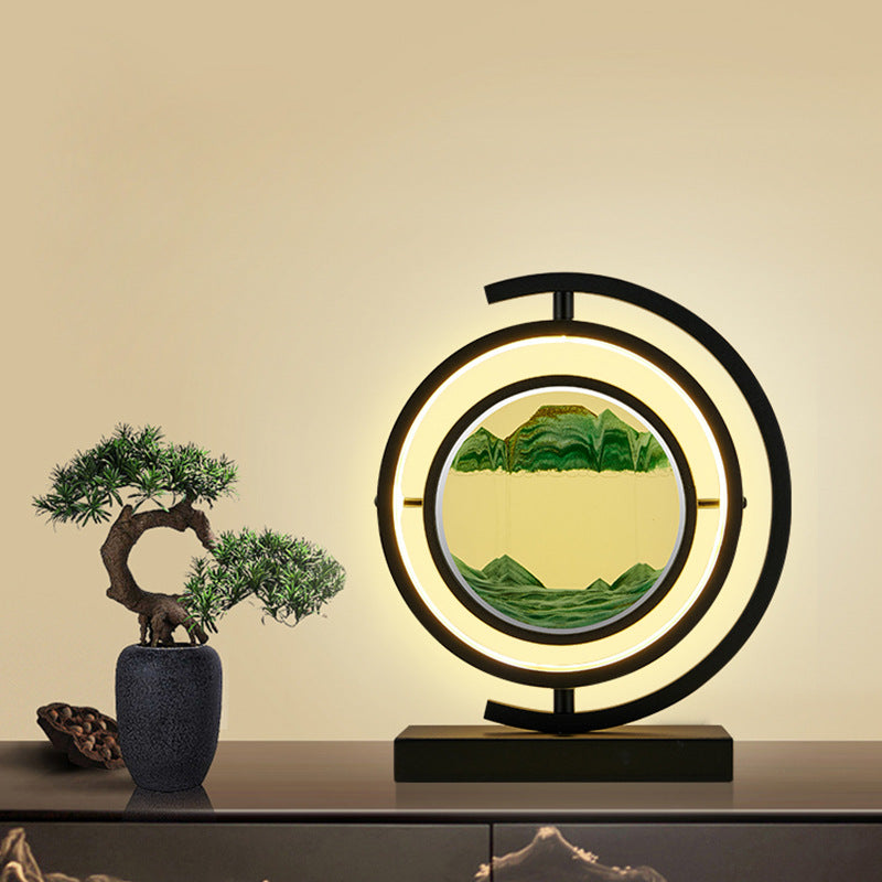 Moving Sand LED Table Lamp – Relaxing Ambient Light