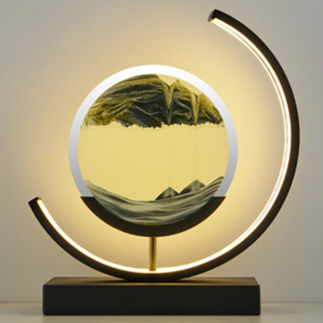 Moving Sand LED Table Lamp – Relaxing Ambient Light