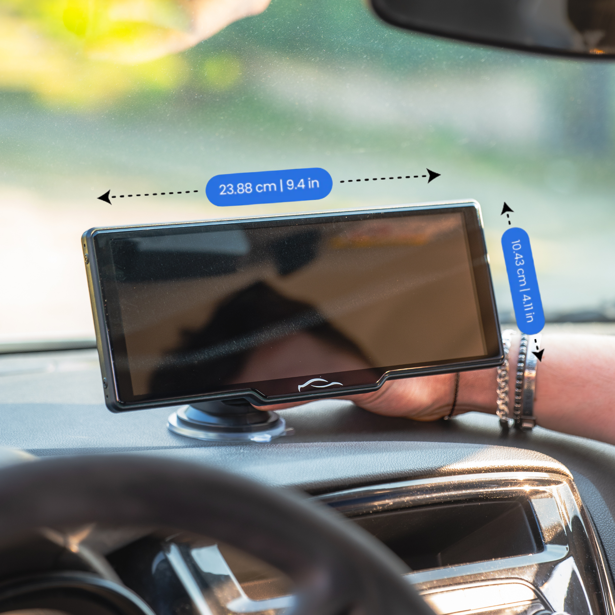 CarTablet Pro Max – Smart Car Display with Wireless Apple CarPlay & Android Auto