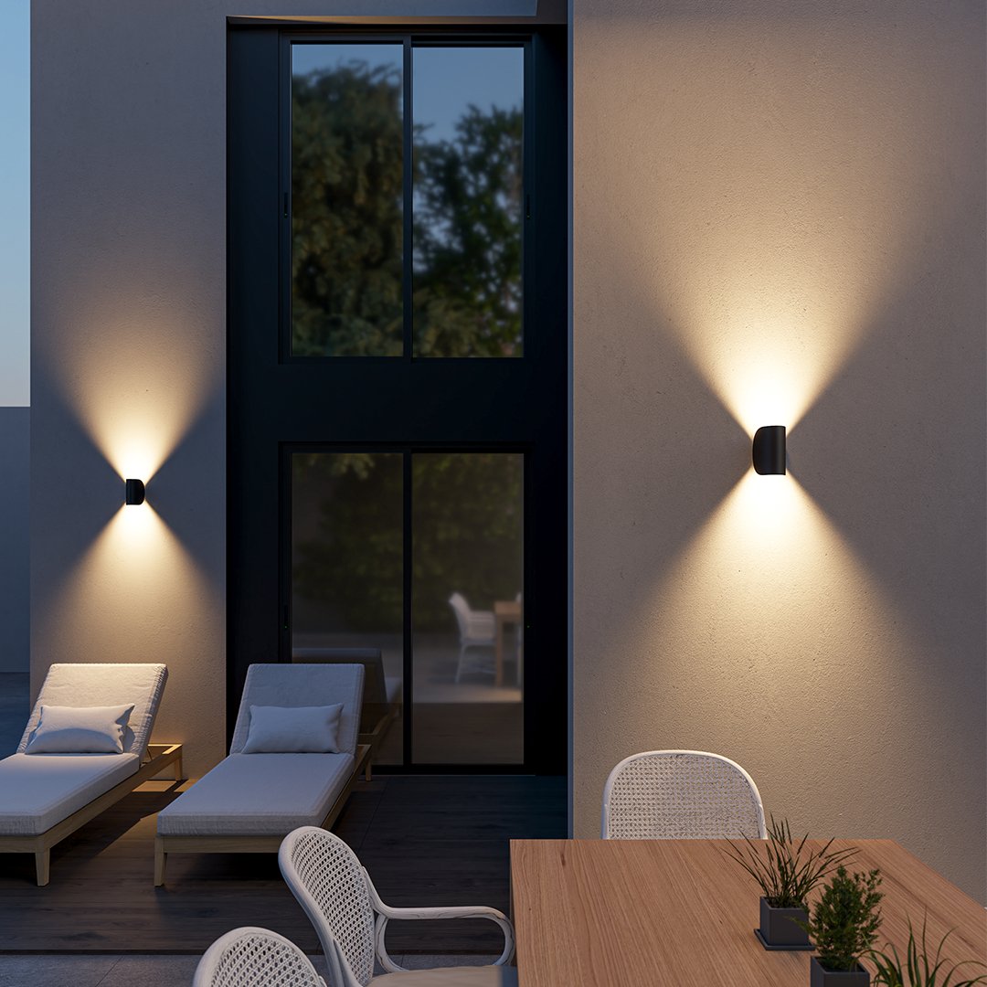 Modern Spiral LED Wall Light - Dimmable Twist Wall Sconce for Indoor Decor (2-Pack)
