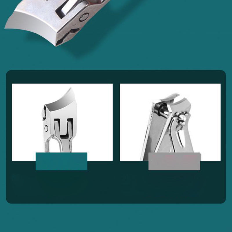 Powerful Nail Clippers for Thick Nails – Ergonomic Design with Anti-Splash Protection for Seniors