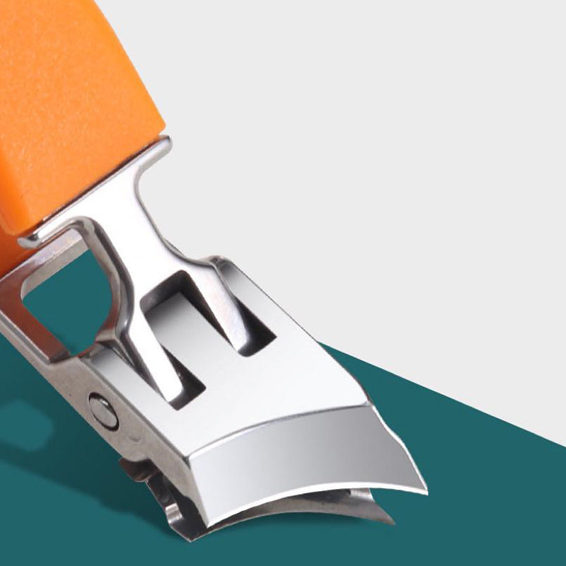 Powerful Nail Clippers for Thick Nails – Ergonomic Design with Anti-Splash Protection for Seniors