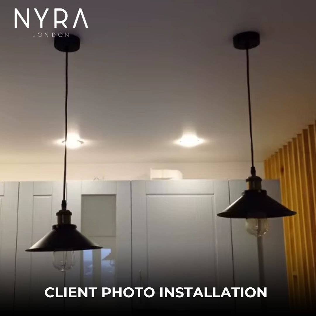 Industrial Vintage Pendant - Retro Farmhouse Kitchen Island Lamps