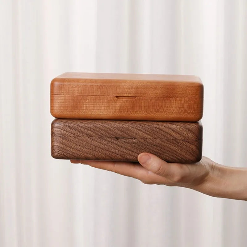 Handcrafted Wooden Jewellery Box - Elegant Jewelry Organizer with Velvet Lining