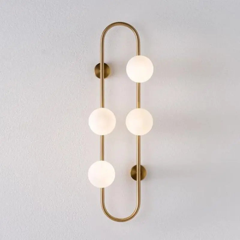 AuraVive – Wall Light in Crystal Glass and Metal for Elegant Ambience