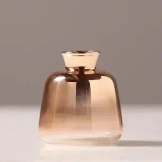 Glass Floor Vase - Modern Gradient Decorative Accent for Living Room & Entryway