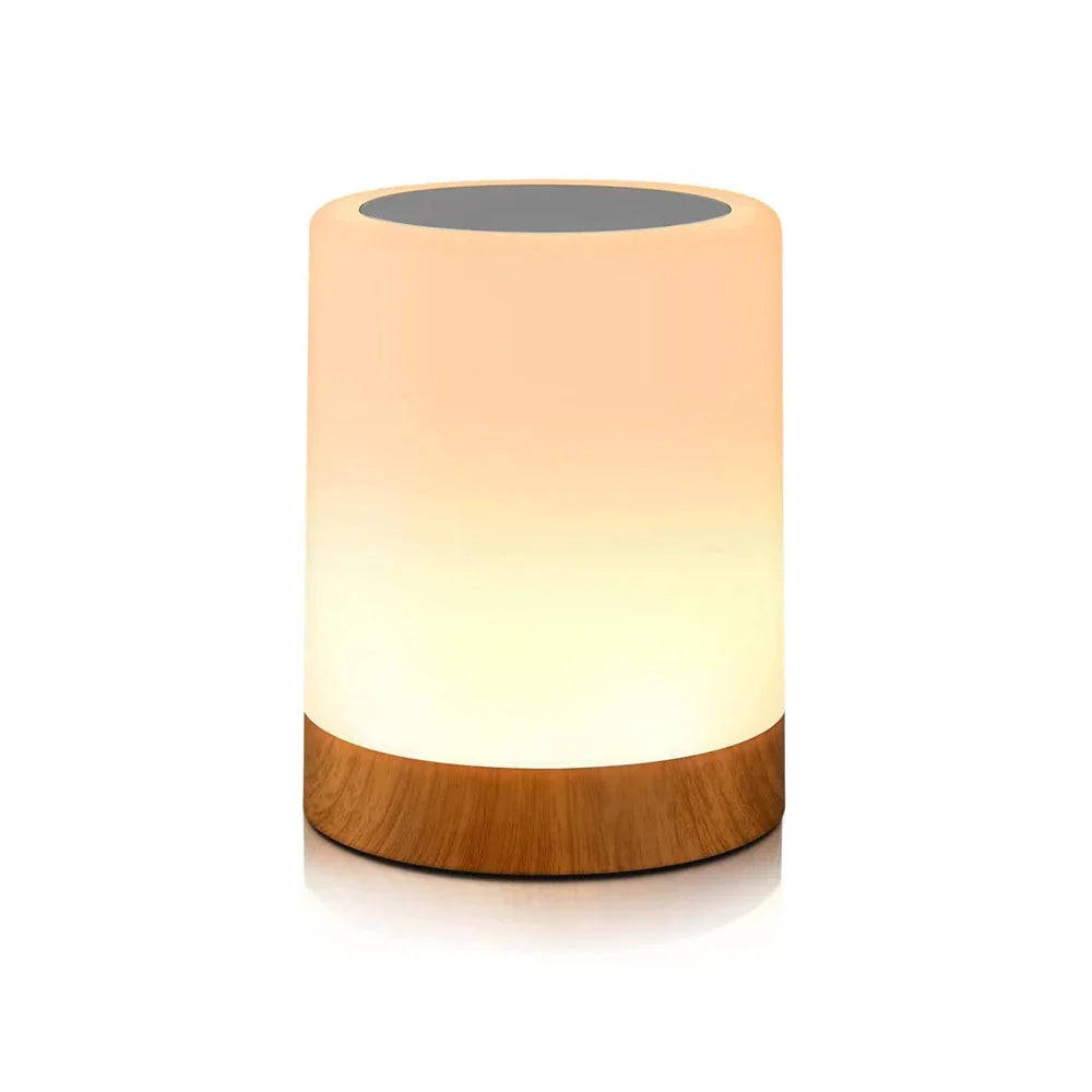LED Touch Lamp - Bedside Table Lamp with RGB Light, Touch Sensor, and Portable Desk Lamp Feature - Perfect Bedroom Lighting Solution & Kids Gift Item