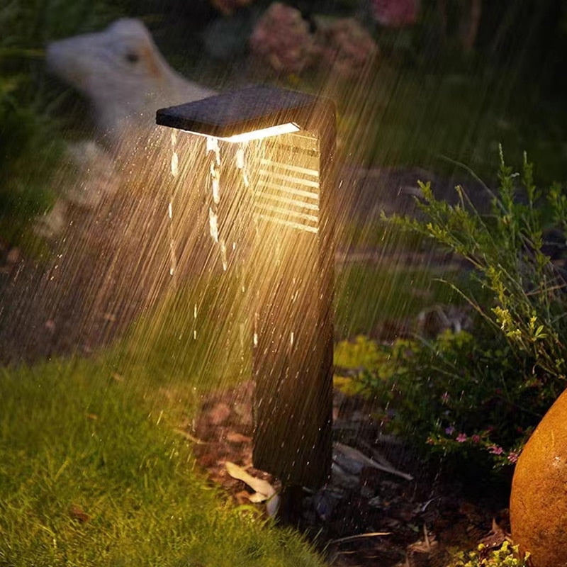 SolaroPath – Solar LED Outdoor Light in Metal and Glass
