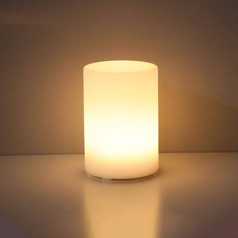 Modern Geometric Remote-Control LED Night Light – Creative Decorative Table Lamp