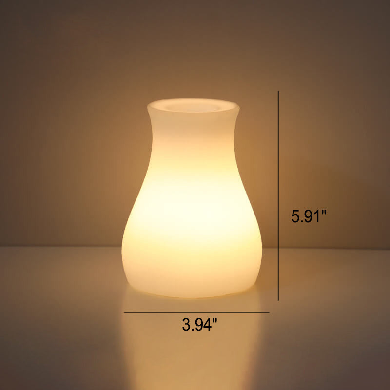 Modern Geometric Remote-Control LED Night Light – Creative Decorative Table Lamp
