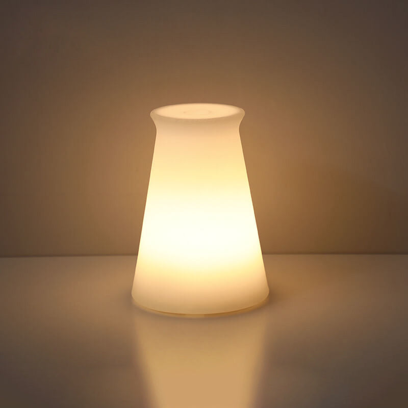 Modern Geometric Remote-Control LED Night Light – Creative Decorative Table Lamp