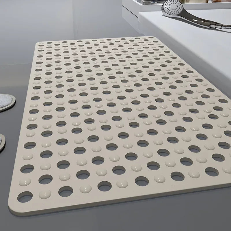 AquaGuard Non-Slip Shower Mat – Anti-Skid Bath Mat with Quick Drainage & Strong Grip