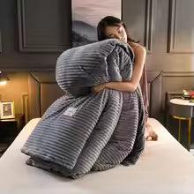 Velvet Fleece Blanket Cover – Soft Warm Cozy Bedding for Ultimate Comfort