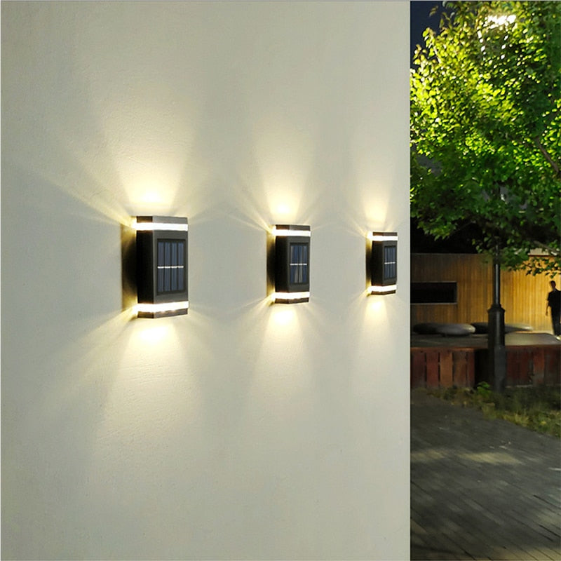 HeliaBloom – Solar Wall Light for Gardens, Fences and Outdoor Walls
