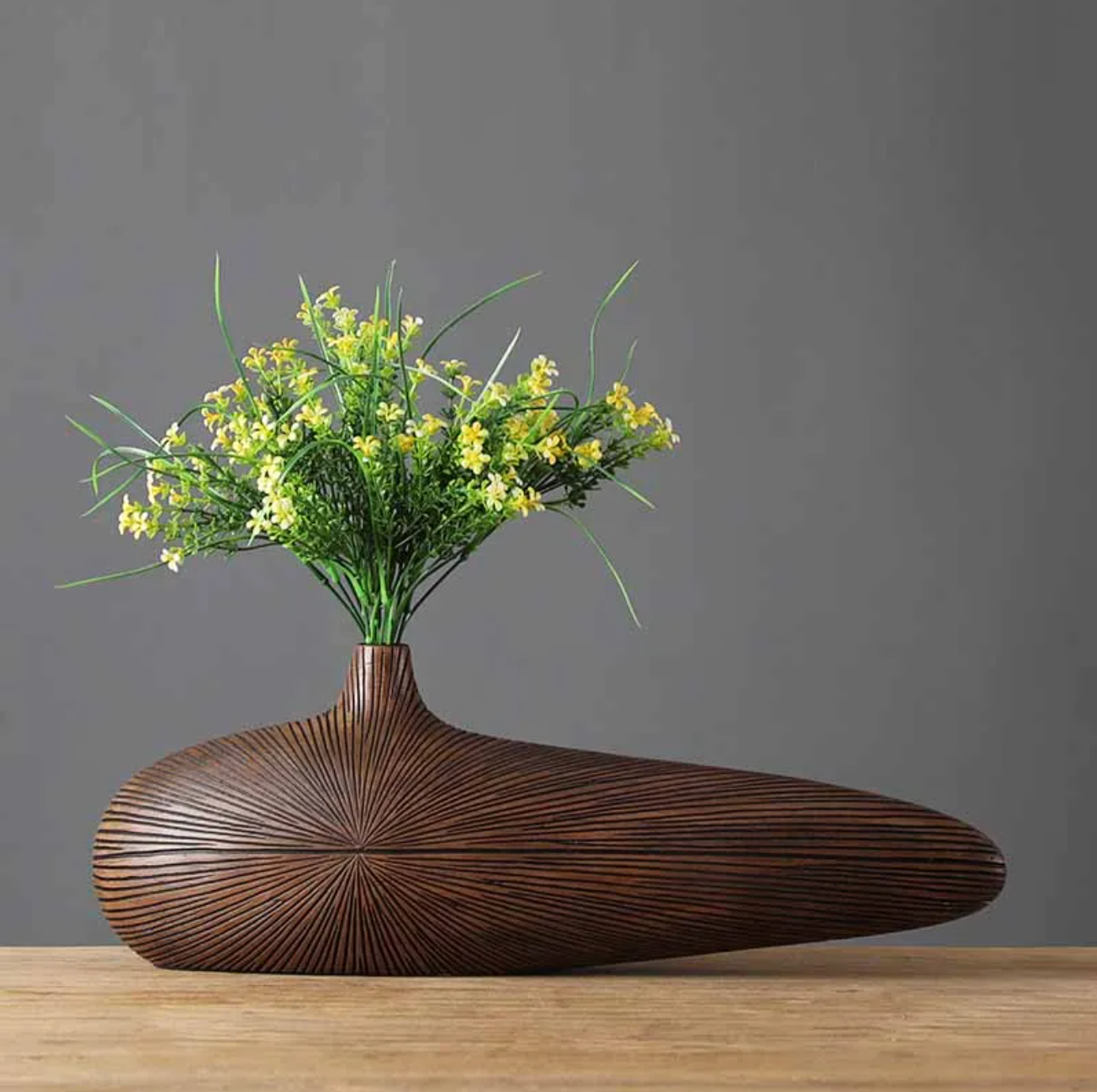 Sahara Sculpted Vase | Modern Textured Ceramic Decorative Vase