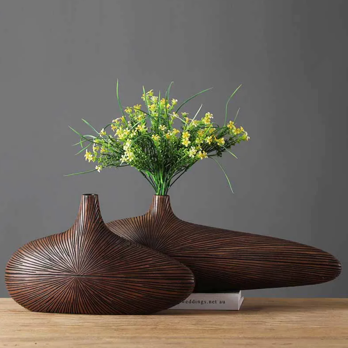 Sahara Sculpted Vase | Modern Textured Ceramic Decorative Vase