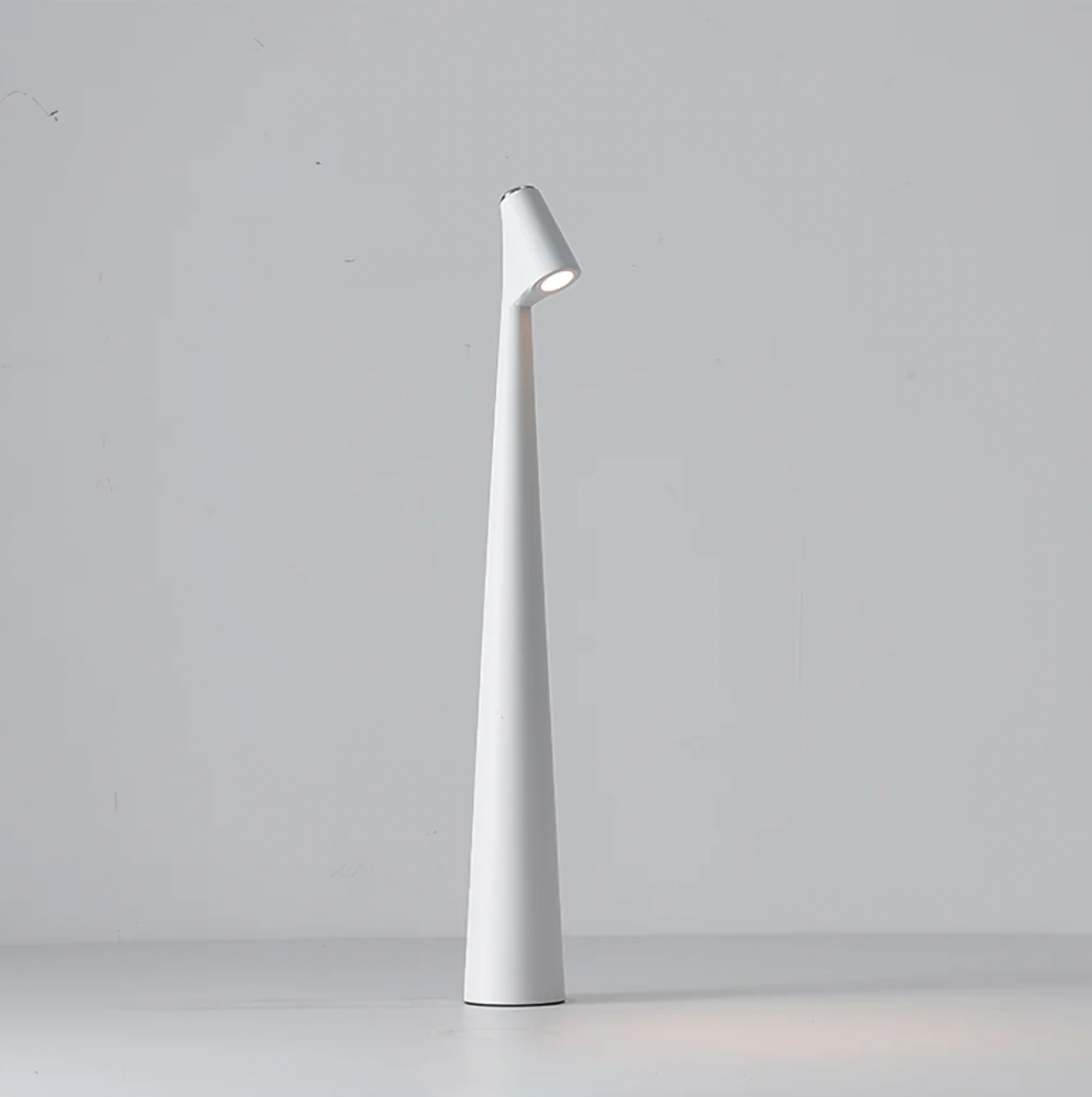 Nordic Minimalist Mood Lamp – Rechargeable Cordless LED Table Lamp with Dimmable Brightness