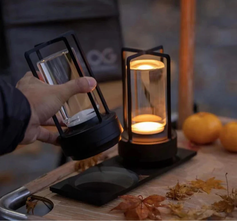 LIORA | LED Touch Lamp – Rechargeable & Portable Table Lamp for Bedroom & Living Room