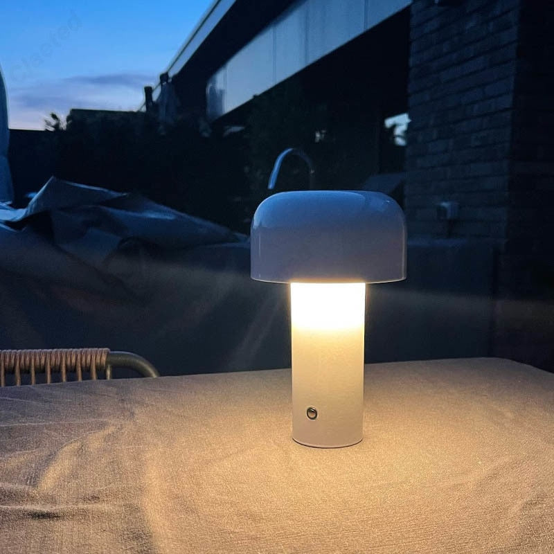 Portable Dimmable LED Lamp - USB Rechargeable Touch Control Bedside Table Light