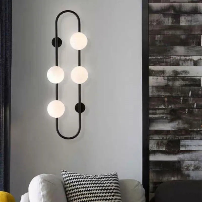 AuraVive – Wall Light in Crystal Glass and Metal for Elegant Ambience
