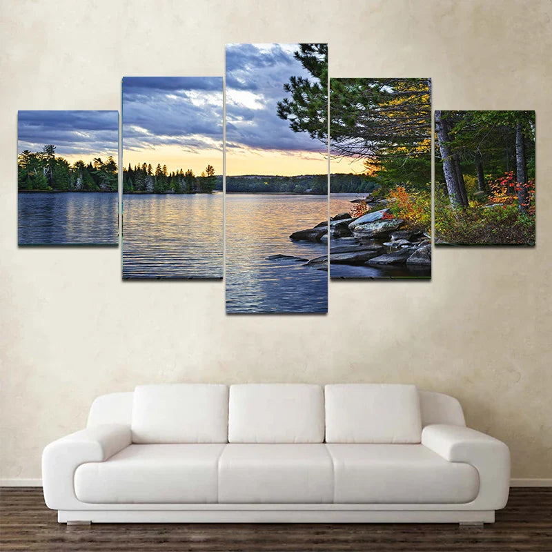 Nature Canvas 5-Piece Set