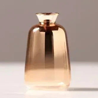 Glass Floor Vase - Modern Gradient Decorative Accent for Living Room & Entryway