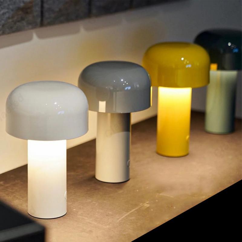 Portable Dimmable LED Lamp - USB Rechargeable Touch Control Bedside Table Light