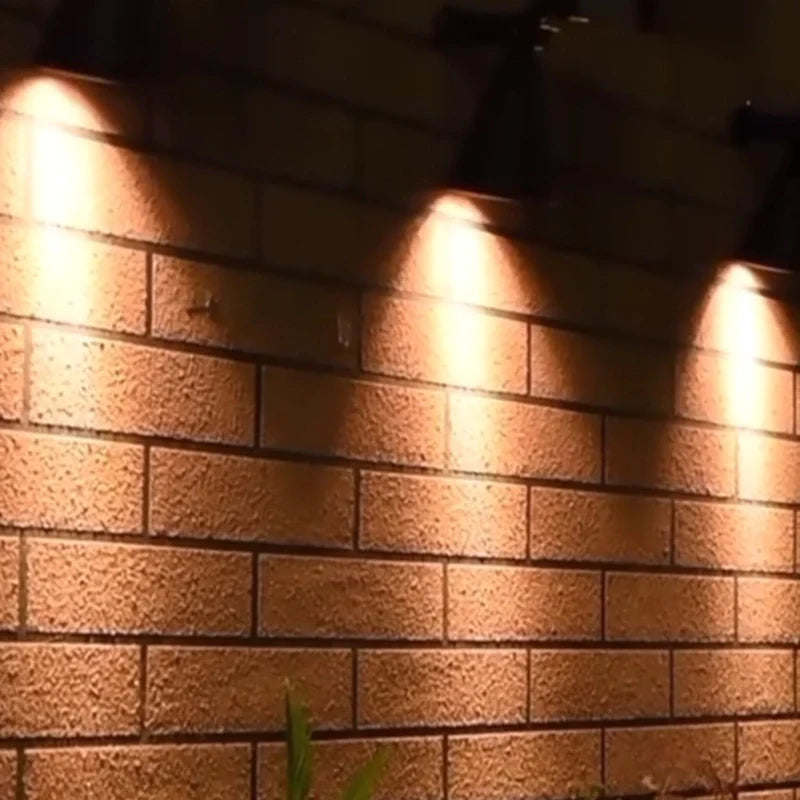 Solar Powered LED Garden Spotlight - Adjustable Outdoor Landscape Lights